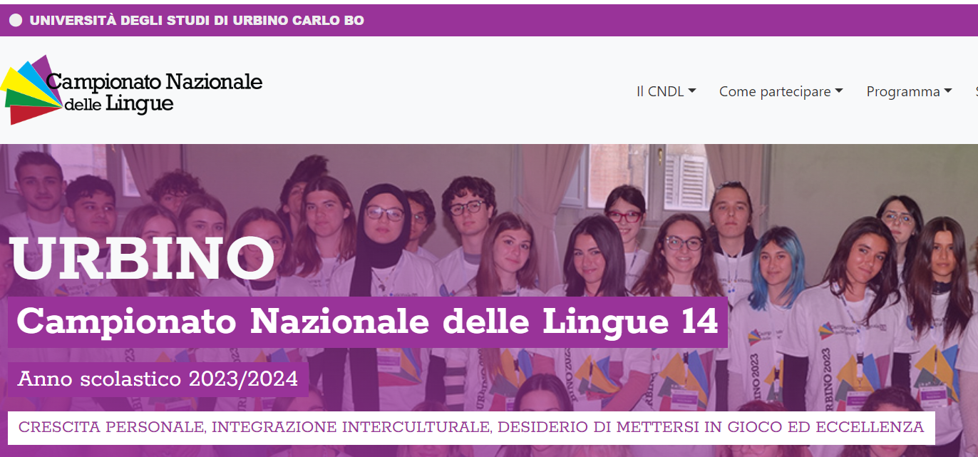 Al momento stai visualizzando CAMPIONATO NAZIONALE DELLE LINGUE 2024