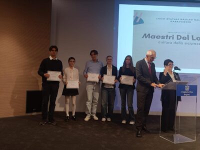 Cerimonia di consegna dei Premi allo Studio -Federazione Nazionale Maestri del Lavoro Consolato di Bergamo